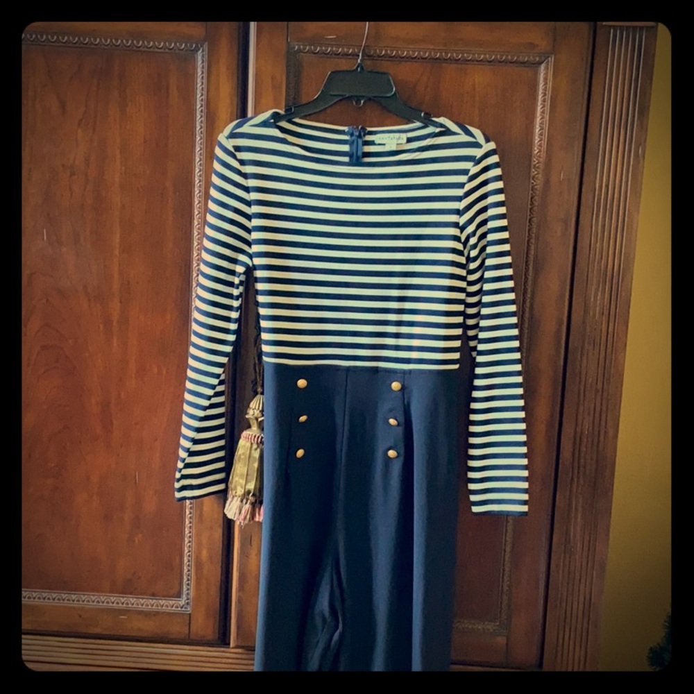Nautical jumper perfect for springtime.